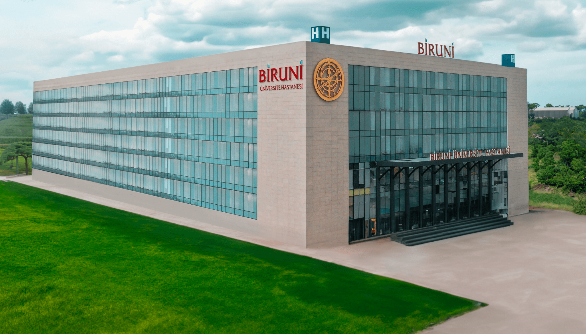 Modern hospital facility at Biruni Hospital